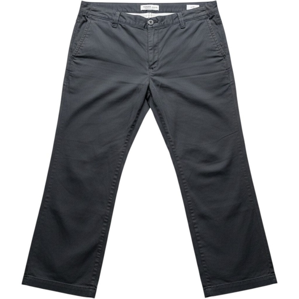 Old Navy Pants Mens 42x32 Gray Broken-In Favorite Khakis Chino Cotton Casual